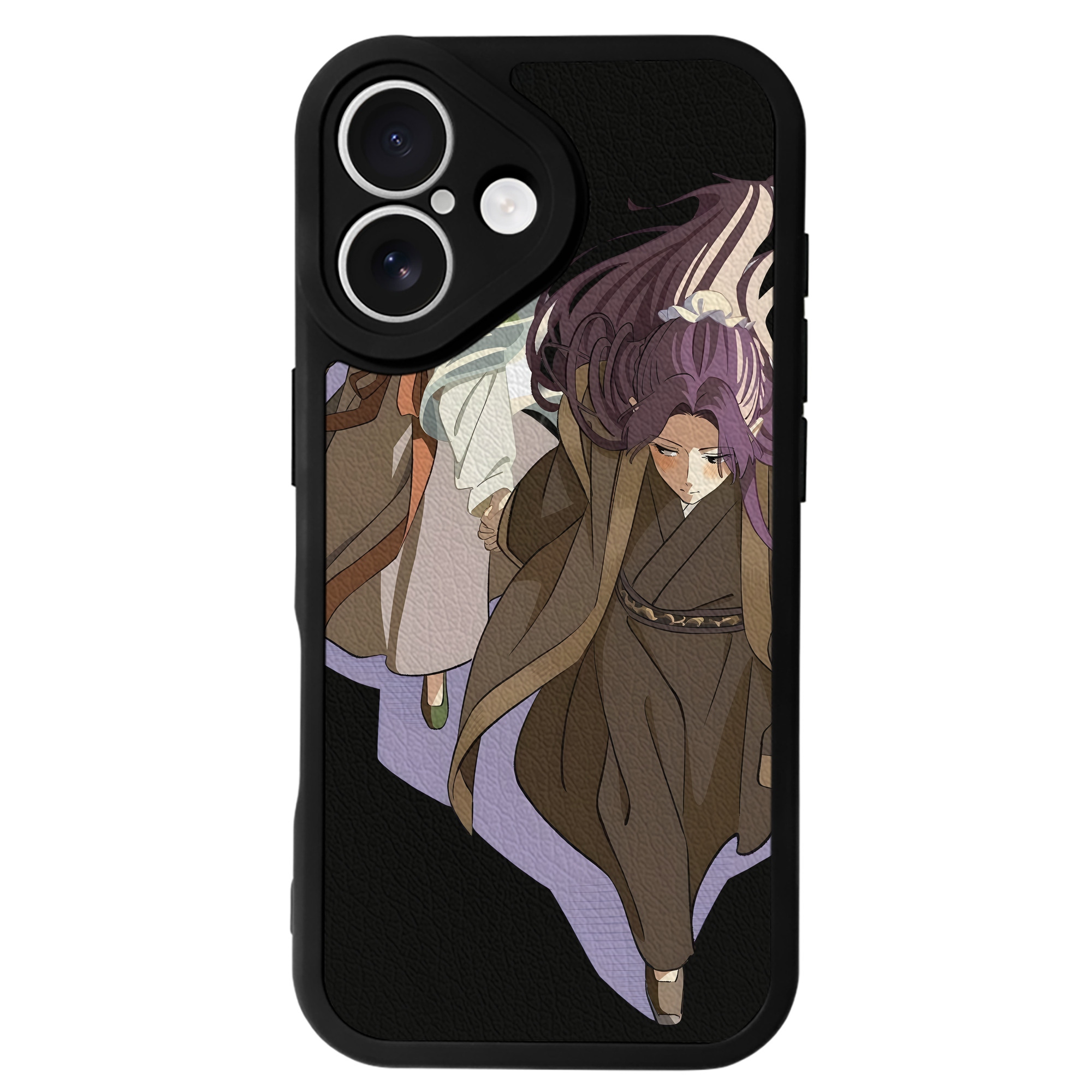 （画像用） 薬屋のひとりごと The Apothecary Diaries 【iPhone 16シリーズ対応】シリコンスマホケース（レザー調） 材質：シリコン